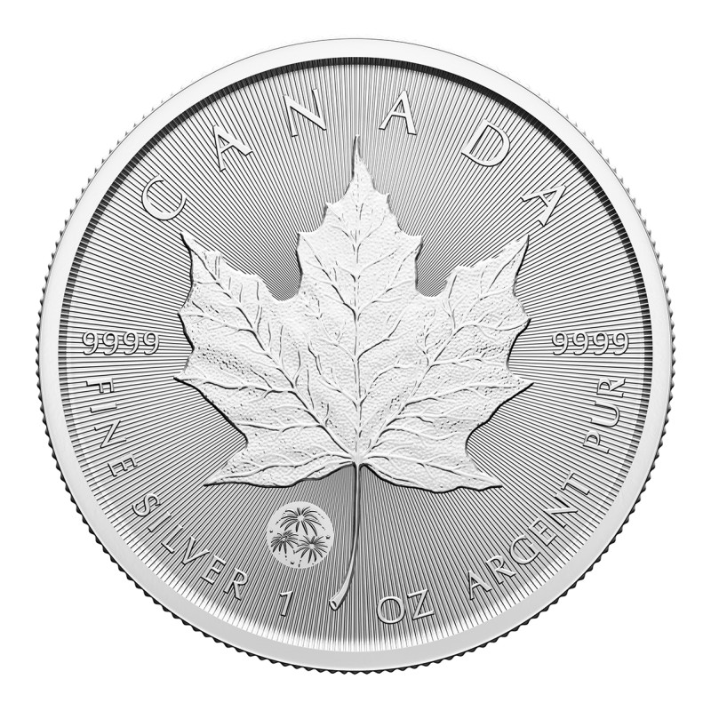 2024 Canadian 5 Treasured Silver Maple Leaf First Strikes   2024 Maple Leaf Congratulations Privy 5d3 800x800 